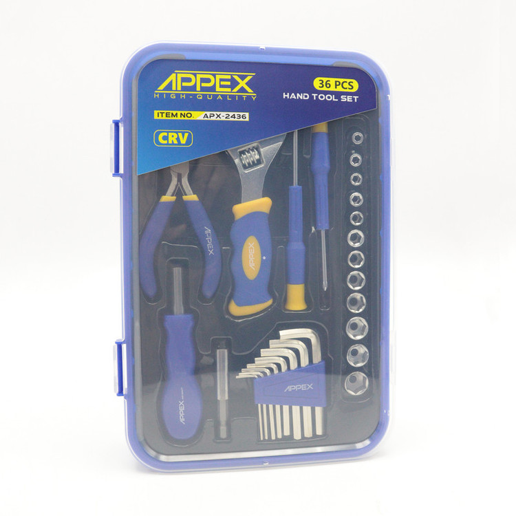 مجموعه ابزار اپکس مدل YP-APX-2436 مجموعه 36 عددی