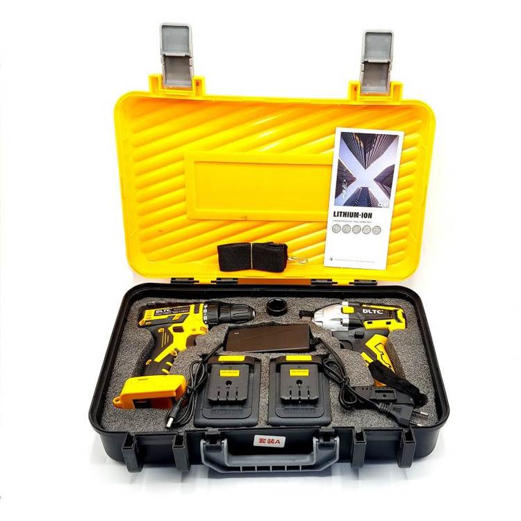 بکس و دریل دی ال تی سی کد cr8989 مجموعه 2 عددی