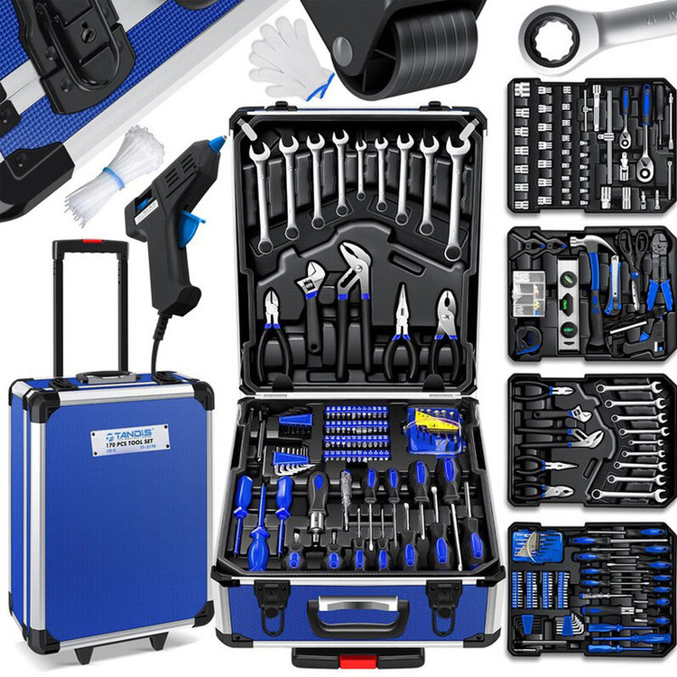 مجموعه ابزار 170 عددی تندیس مدل YP-TT-2170/170PCS