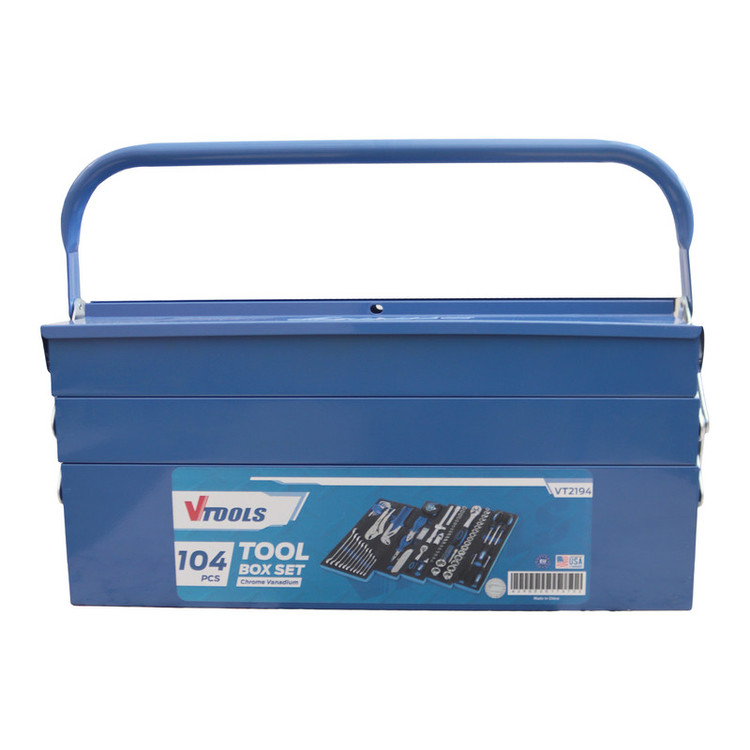 مجموعه 104 عددی جعبه ابزار وی تولز مدل YP-2194