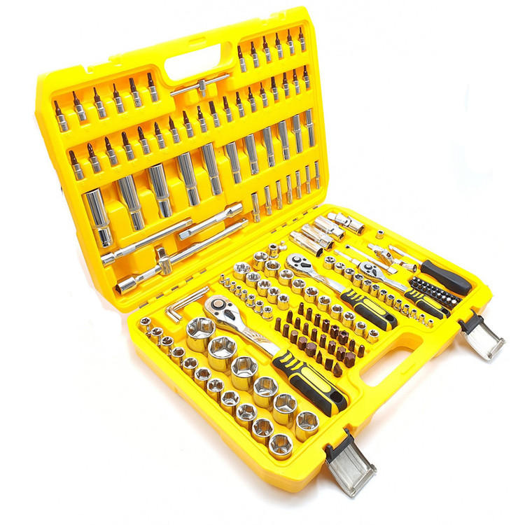 مجموعه 172 عددی آچار بکس جغجغه ای مدل OK-172S