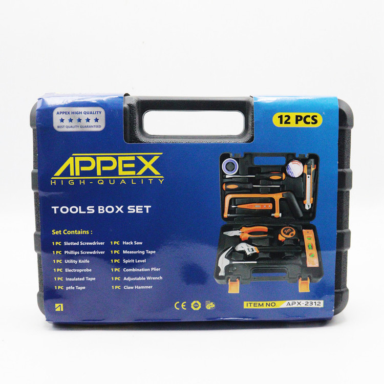 مجموعه 12 عددی ابزار اپکس مدل YP-APX-2312
