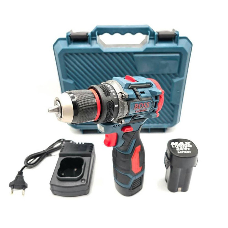 دریل پیچ گوشتی شارژی باس مدل BS-24V-2BK