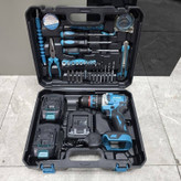 مجموعه 25 عددی دریل گیربکسی چکشی سه نظام 13میلیمتری 148 ولت ماکیتا مدل MV05-148V