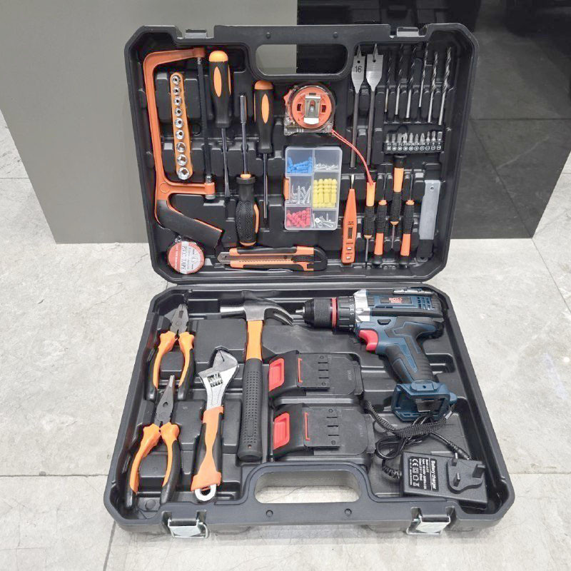 مجموعه 100 عددی دریل پیچ گوشتی باس مدل BS-148V