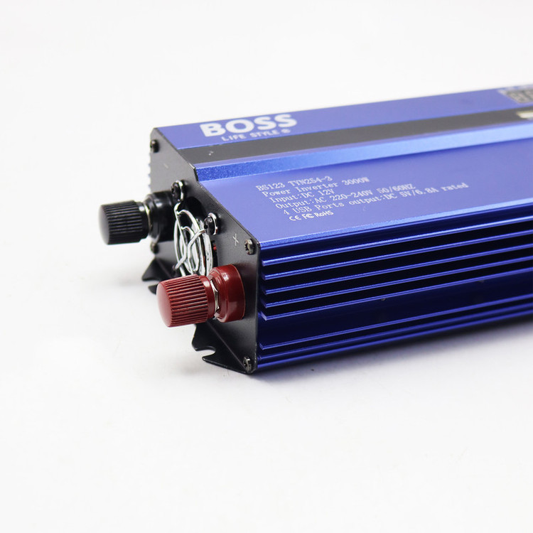 مبدل برق خودرو باس مدل YP-BS123TYN254-3-3000W