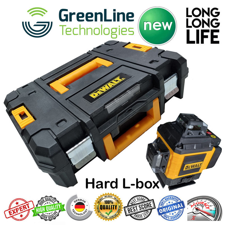 تراز لیزری مدل 4 بعدی نور سبز کد Dewalt 360-16 L