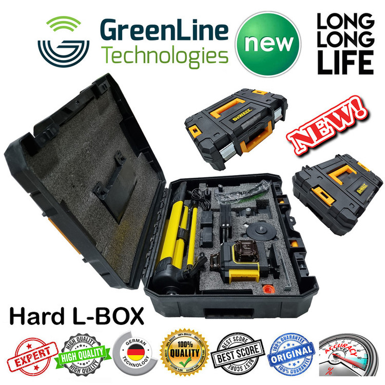 تراز لیزری مدل 4 بعدی نور سبز کد Dewalt 360-16 L