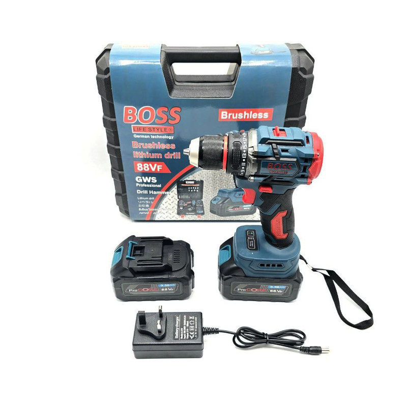 مجموعه 26 عددی دریل باس مدل براشلس BS-88V - کد 01B