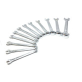 آچار یکسر تخت یکسر رینگی باس مدل combination-spanerset مجموعه 12 عددی