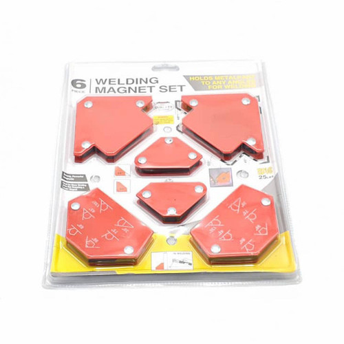 گونیا جوشکاری مدل WELDING-MAGNET-6 PC مجموعه 6 عددی