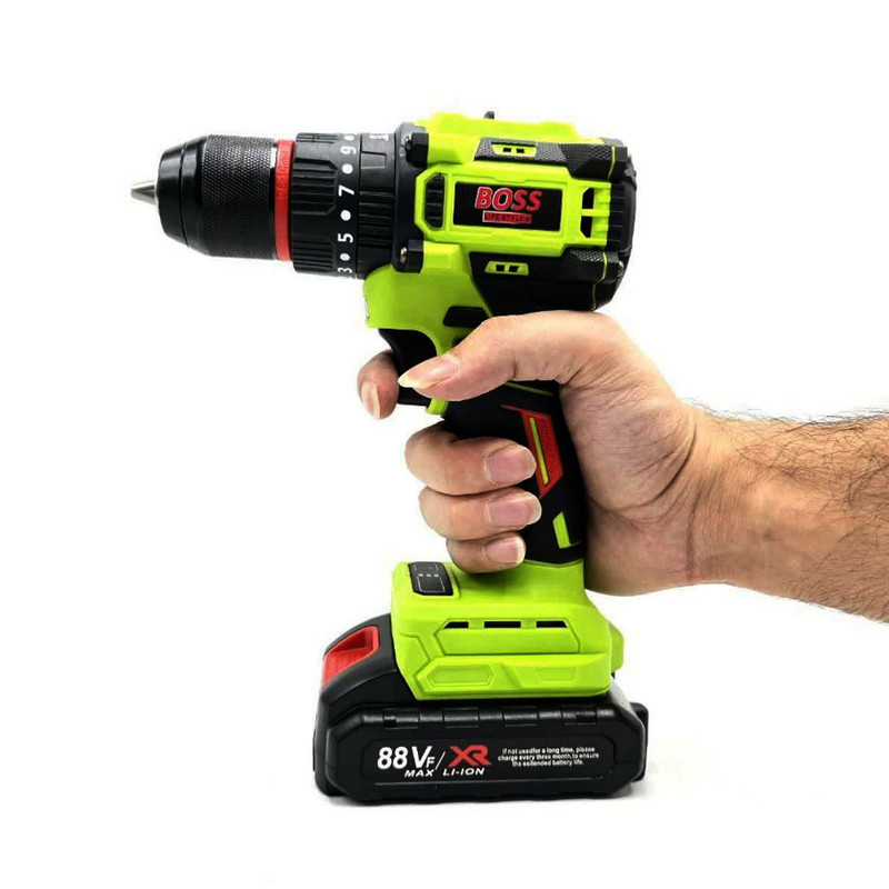 مجموعه 25 عددی دریل پیچ گوشتی 10میلی متری 88 ولت باس مدل BS-251-2