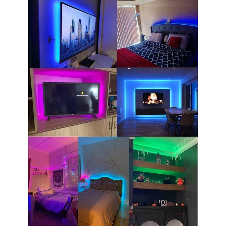 ریسه ال ای دی دریم لایت مدل RGB 5050 Gaming طول 5 متر