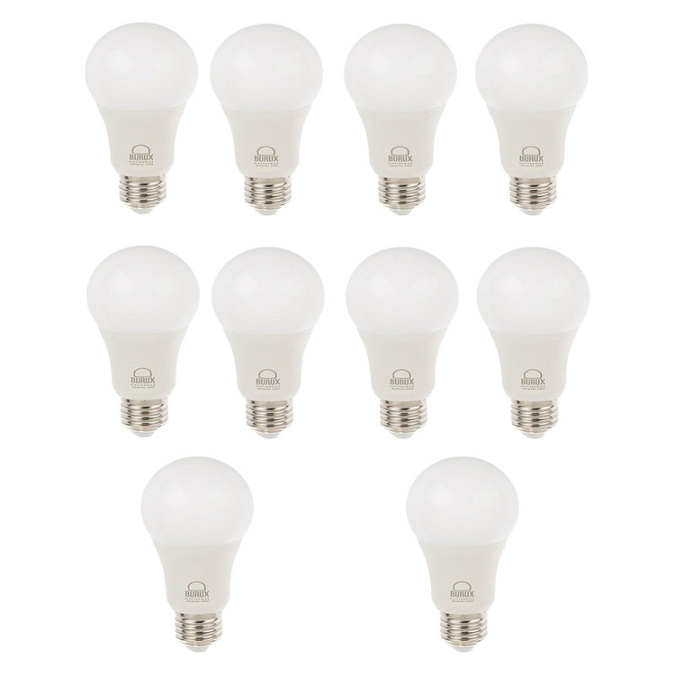 لامپ LED بروکس 10 وات مدل A60 پایه E27 بسته 10 عددی