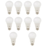 لامپ LED بروکس 10 وات مدل A60 پایه E27 بسته 10 عددی