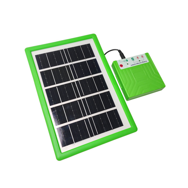 پکیج شارژر خورشیدی 6 وات مدل 0026-6W ظرفیت 3600 میلی آمپر ساعت