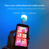 چراغ قوه مدل USB LIGHT بسته 2 عددی