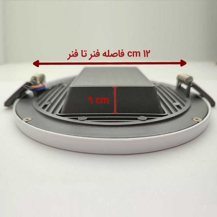پنل ال ای دی 15 وات ای ال سی مدل گرد اسلیم