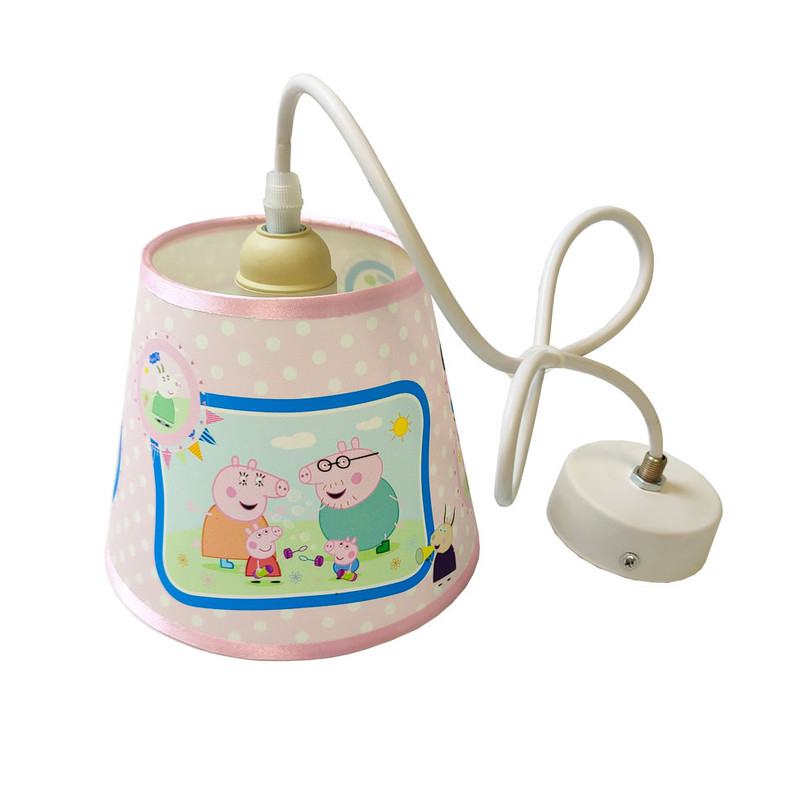 لوستر کودک مدل عروسکی طرح peppa pig