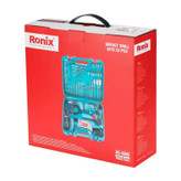 مجموعه 52 عددی دریل چکشی رونیکس مدل RS-0006